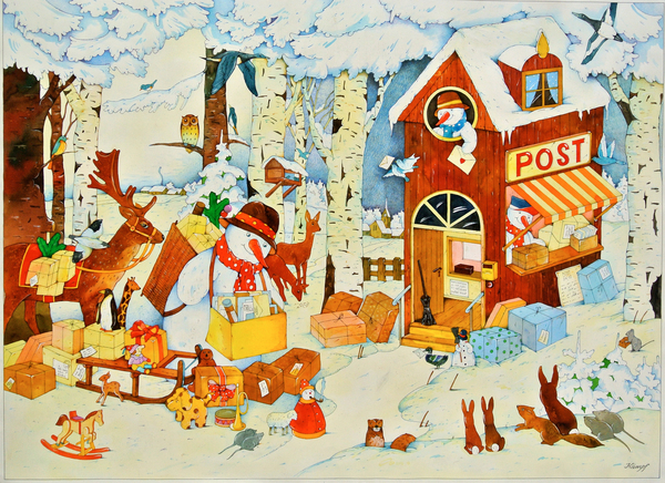 Postoffice-Christmas od Christian  Kaempf
