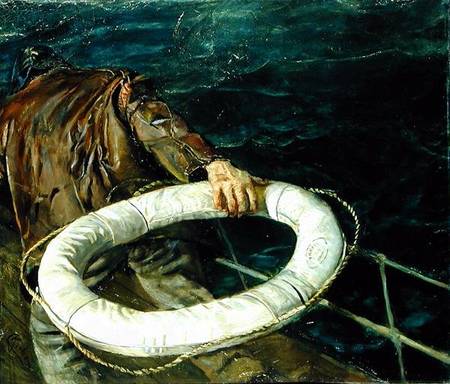 Man Overboard od Christian Krohg