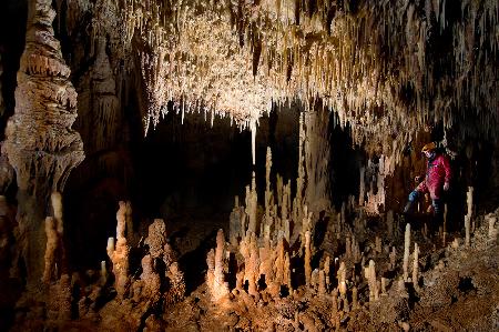 While crossing the Chamber of Candles