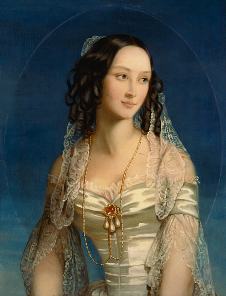 Bildnis der Fürstin S. Jusupoff (1810-93) od Christina Robertson