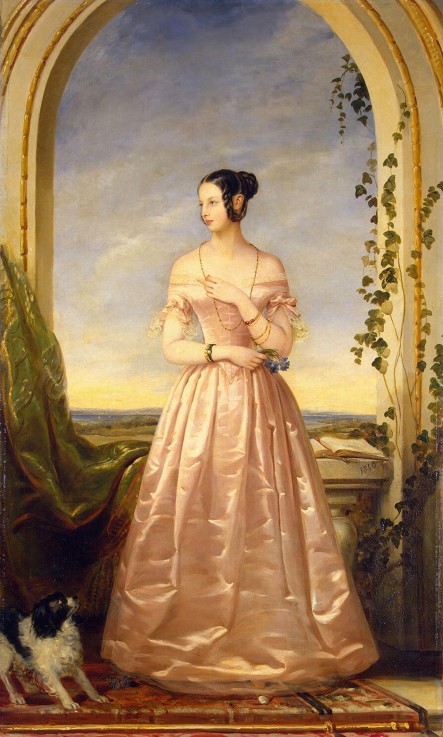 Grand Duchess Alexandra Nikolaevna of Russia (1825-1844), Princess Frederick William of Hesse-Kassel od Christina Robertson