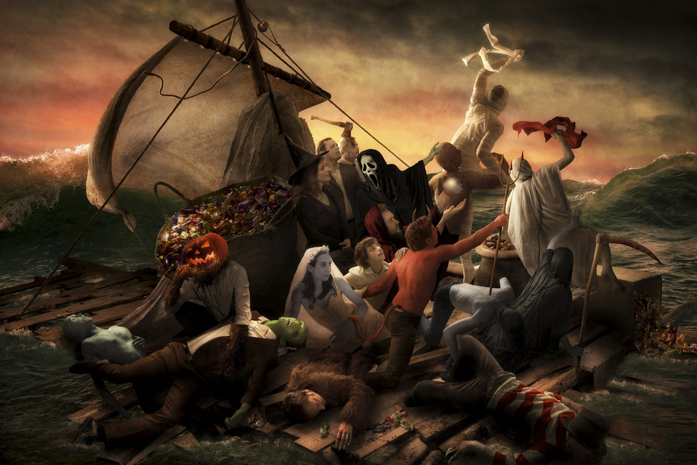 The Raft of Halloween od Christophe Kiciak