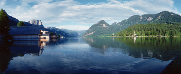 Abendstimmung am Grundlsee od Christopher Timmermann