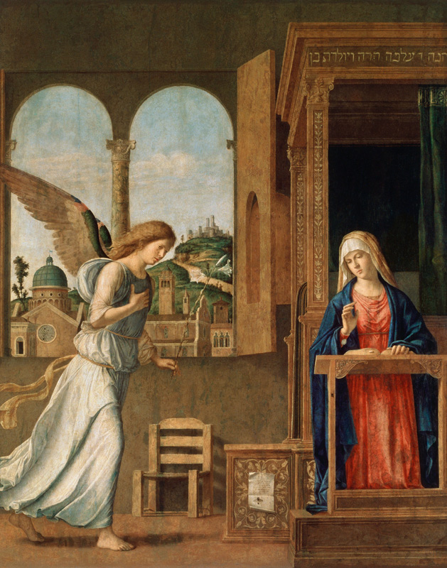 The Annunciation od Giovanni Battista Cima da Conegliano