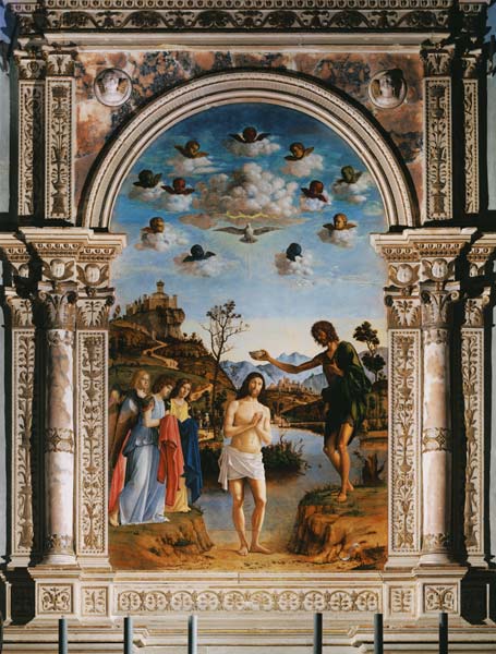 The Baptism of Christ od Giovanni Battista Cima da Conegliano