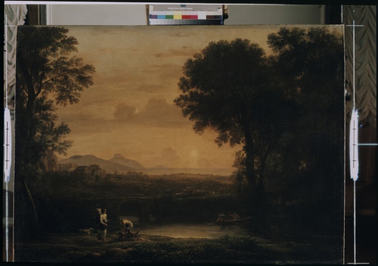 Landscape with Tobias and the Angel od Claude Lorrain