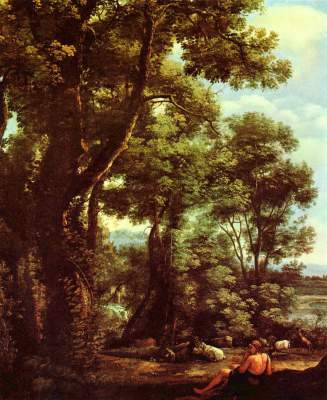 Landscape goatherd od Claude Lorrain