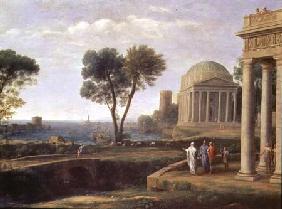 Landscape with Aeneas at Delos