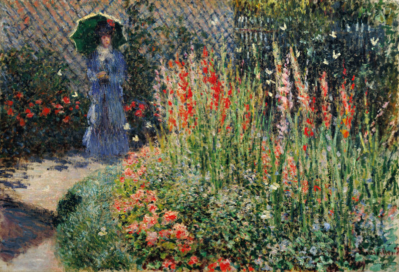 Gladioli od Claude Monet