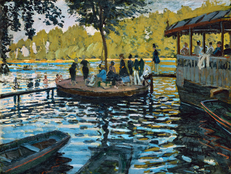 La Grenouillere od Claude Monet