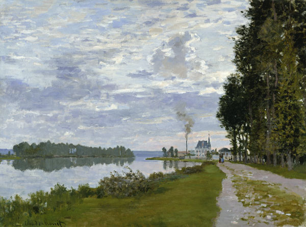 La Promenade D''Argenteuil od Claude Monet