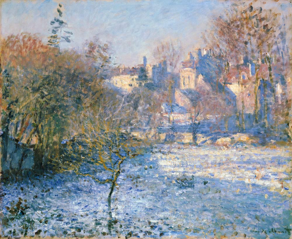 Rauhreif od Claude Monet