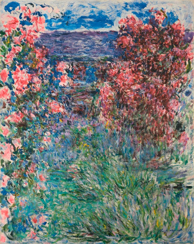 The House at Giverny under the Roses od Claude Monet