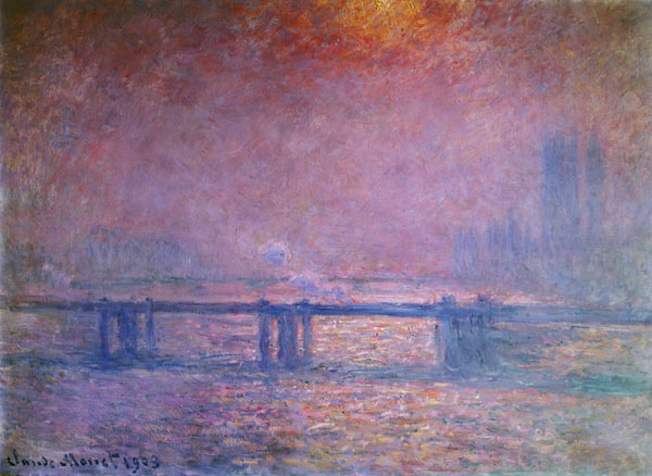 Temže u Charing Cross  od Claude Monet