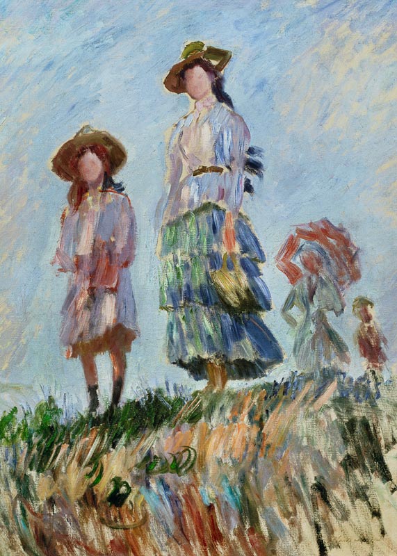 The Walk (Sketch) od Claude Monet