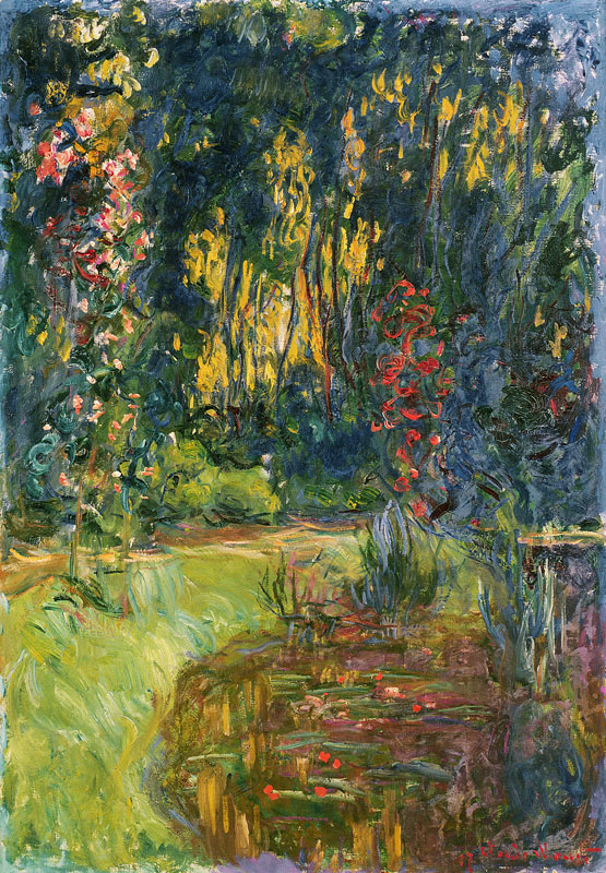 Water garden at Giverny od Claude Monet