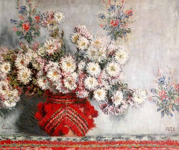 Chrysanthemums od Claude Monet