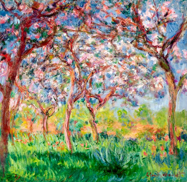 Printemps a Giverny od Claude Monet