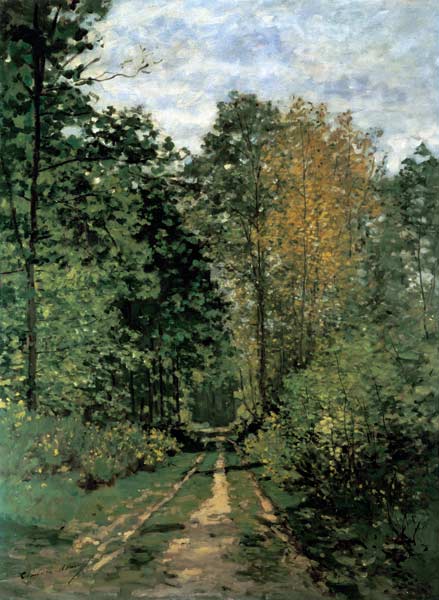 Woodland path od Claude Monet