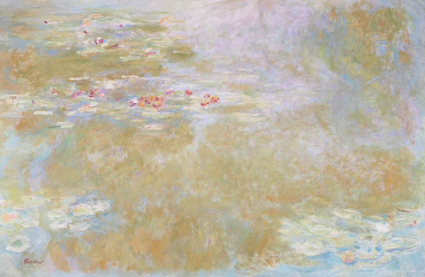 Le bassin aux nymphéas (Der Seerosenteich) od Claude Monet