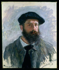 Claude Monet autoportrét