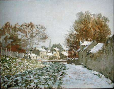 Snow at Argenteuil od Claude Monet