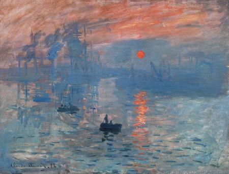 Imprese, východ slunce - Claude Monet