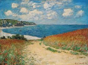 Path through the Corn to the Beach, Pourville - Claude Monet