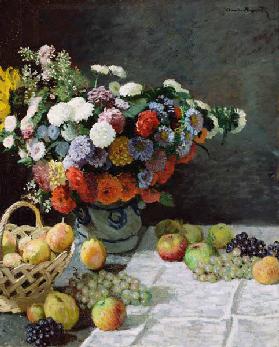 Still Life with Flowers and Fruit