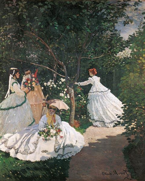 Women in the garden