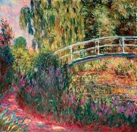 Japanese Bridge Giverny - Claude Monet