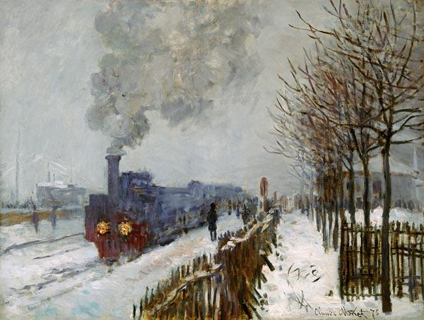 Train in the Snow, the Engine