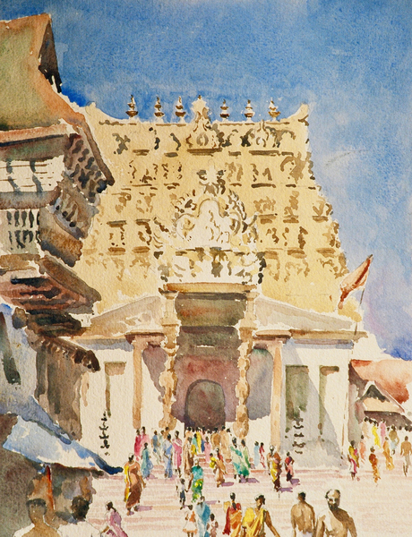 621 Sri Padmanabhaswamy Temple, Trivandrum od Clive Wilson Clive Wilson