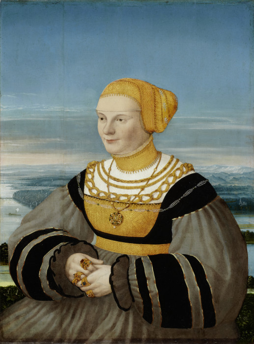 Portrait of Anna von Holzhausen, née Ratzeburg od Conrad Faber von Kreuznach