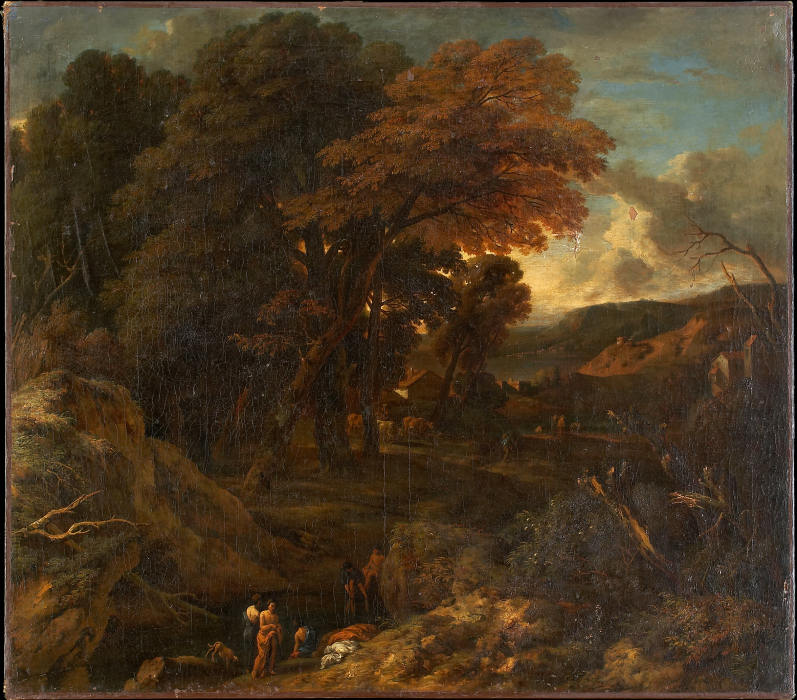 Southern Landscape with Bathers od Cornelis Huysmans