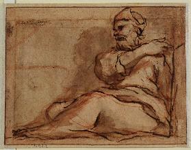 Seated Figure, facing left