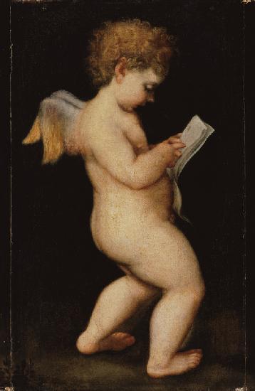 Reading cherub