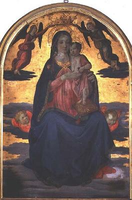 Madonna and Child (tempera on panel) od Cosimo Rosselli