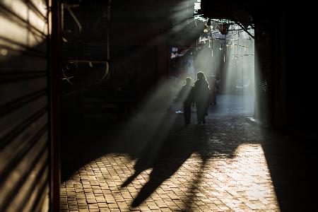 Street of Marrakech, Morocco