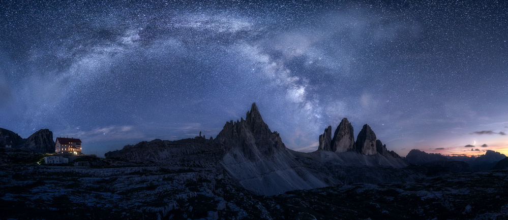 Stars in the Dolomites od Daniel Gastager