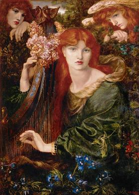  rossetti / La Ghirlandata   / 1873   