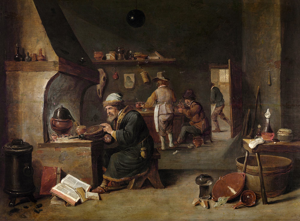 The Alchemist od David Teniers