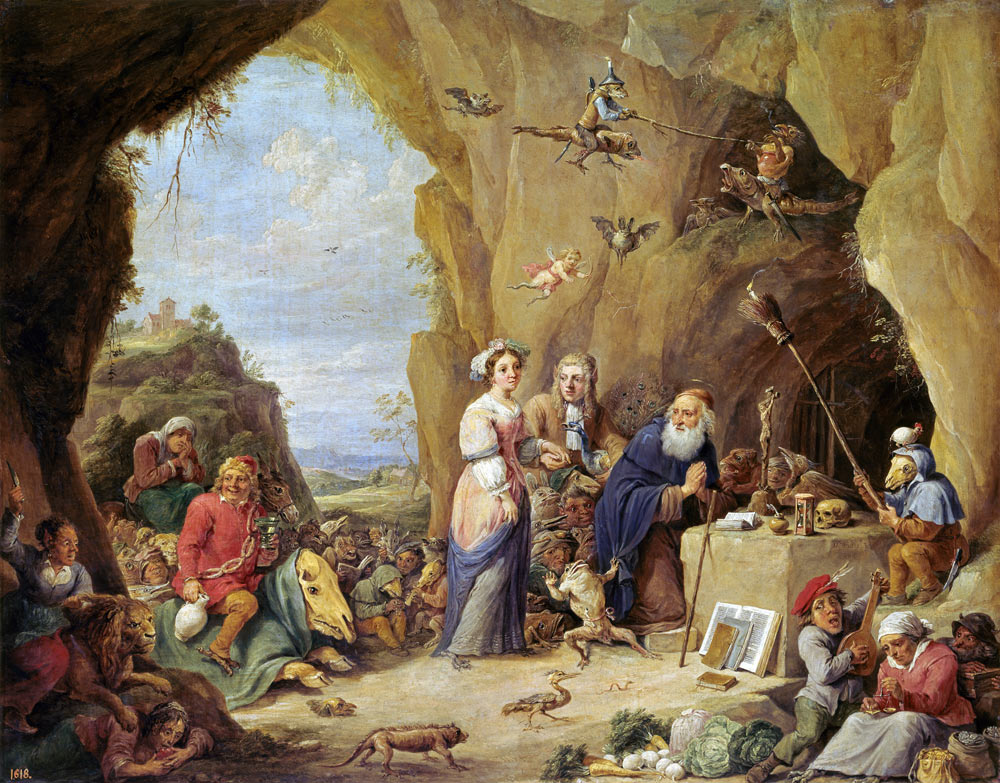 The Temptation of Saint Anthony od David Teniers