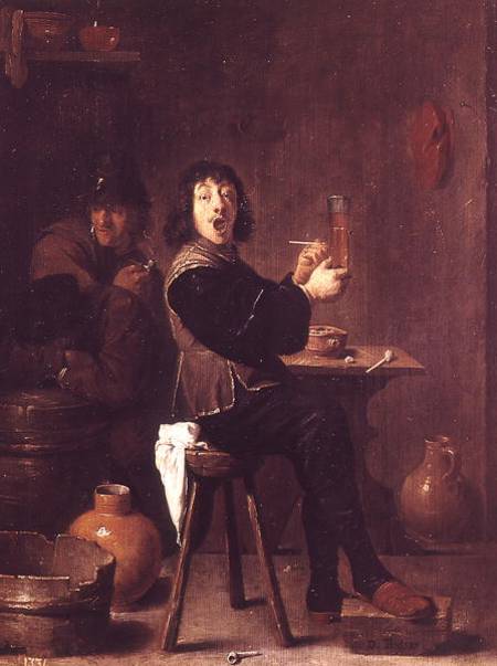 The Happy Soldier od David Teniers