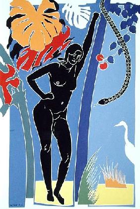 Eve, 1985 (gouache on paper) 