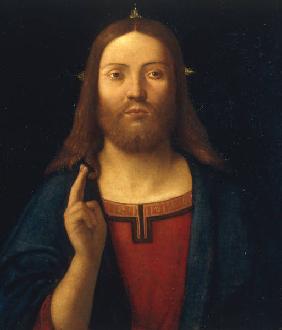 B.Diana / Christ Blessing / Paint./ C15