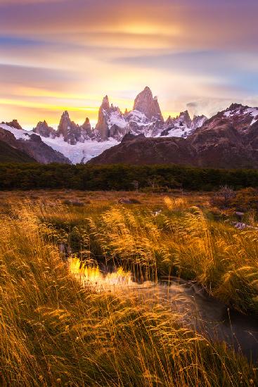 Mt Fitz Roy at Golden Hour