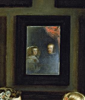 Las Meninas or The Family of Philip IV, c.1656 (detail of 405)