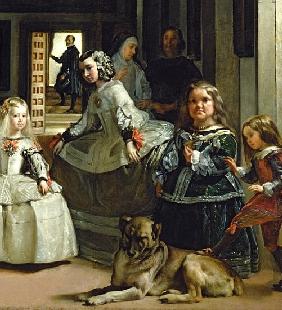 Las Meninas or The Family of Philip IV, c.1656 (detail of 405)