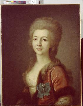 Portrait of Princess Ekaterina Alexeevna Vorontsova (1761-1784)